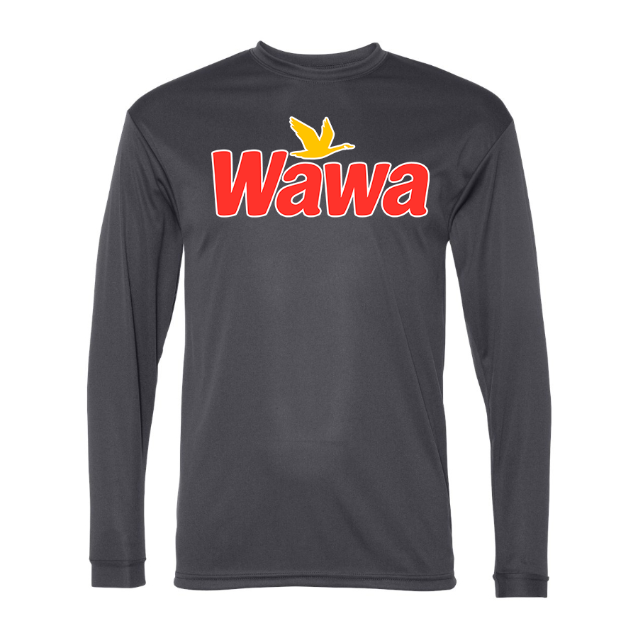 Men's  Wawa Gas Station  Performance Long Sleeve T-Shirt