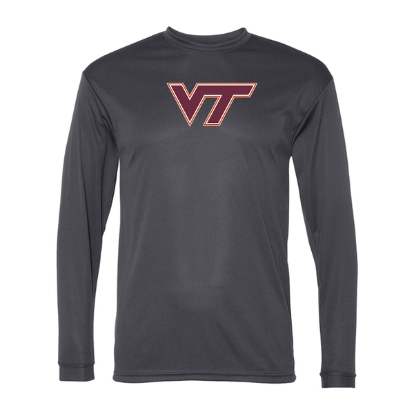 Men's Virginia Tech Hokies Performance Long Sleeve T-Shirt