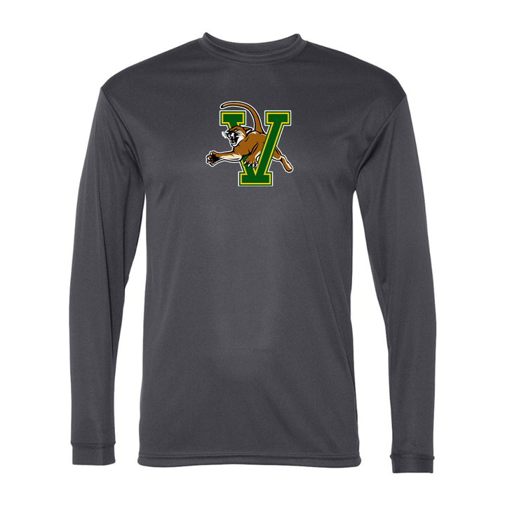 Men's Vermont Catamounts  Performance Long Sleeve T-Shirt