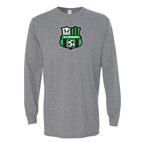 Men's U.S. Sassuolo Soccer Gildan Heavy Cotton Long Sleeve T-Shirt