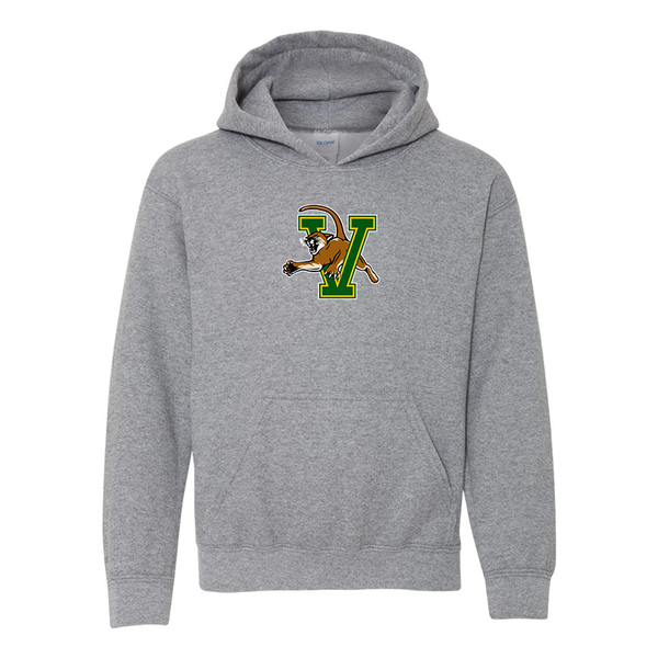 Youth Vermont Catamounts Gildan Heavy Blend  Hooded Sweatshirt