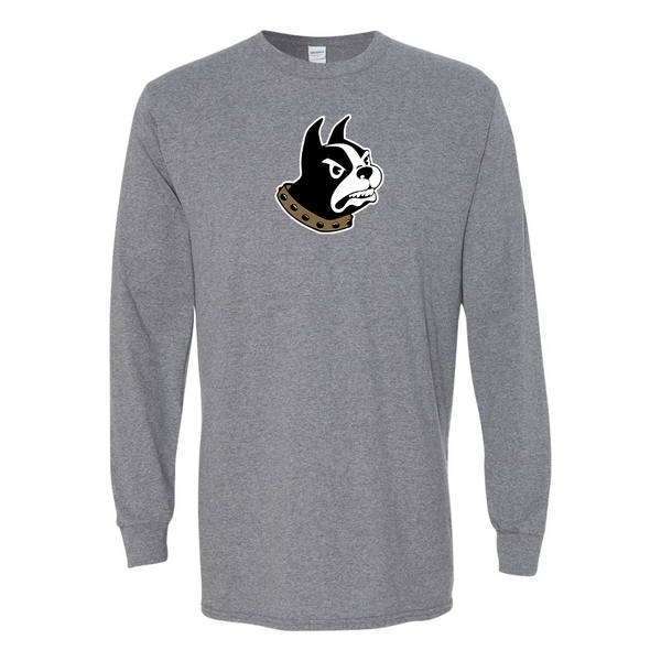 Men's  Wofford Terriers Gildan Heavy Cotton Long Sleeve T-Shirt