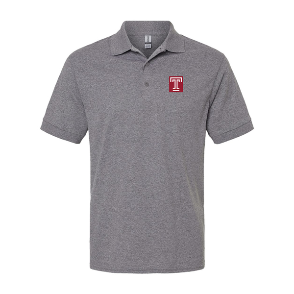 Men's Temple Owls Gildan Dry Blend Jersey Polo