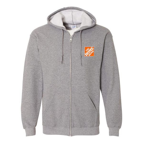 Men's The Home Depot Gildan  Heavy Blend Full Zip Hooded Sweatshirt