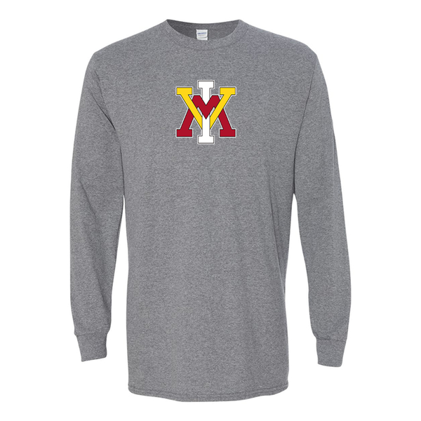 Men's VMI Keydets Gildan Heavy Cotton Long Sleeve T-Shirt