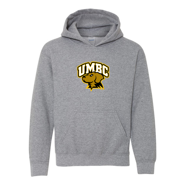 Youth  UMBC Retrievers Gildan Heavy Blend  Hooded Sweatshirt