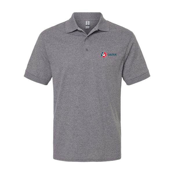 Men's Caltex Gas Station Dry Blend Jersey Polo