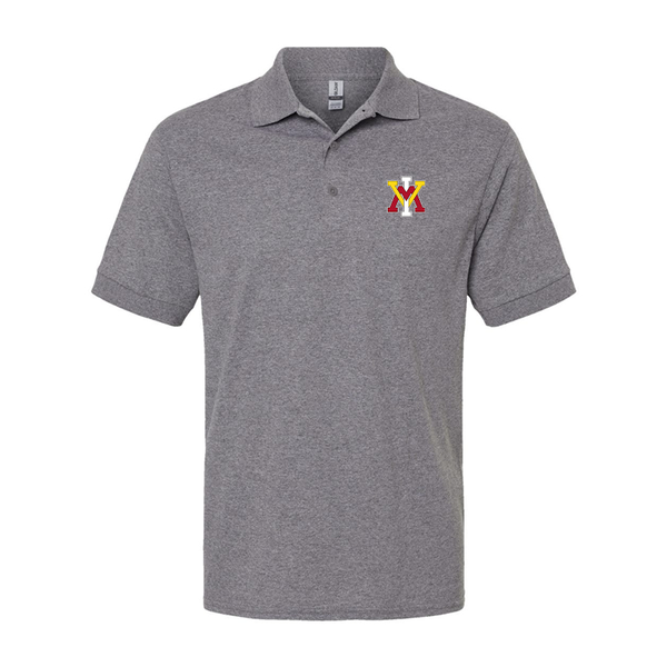 Men's  VMI Keydets Gildan Dry Blend Jersey Polo