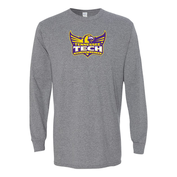 Men's Tennessee Tech Golden Eagles Gildan Heavy Cotton Long Sleeve T-Shirt