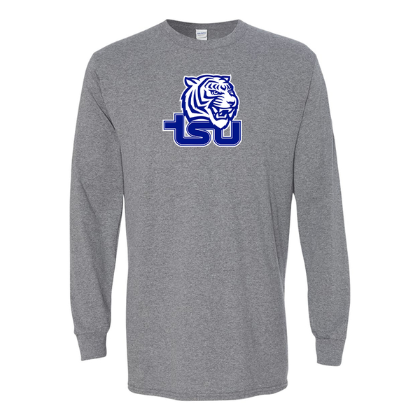 Men's Tennessee State Tigers Gildan Heavy Cotton Long Sleeve T-Shirt
