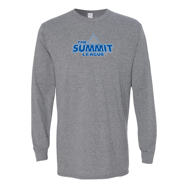 Men's The Summit League Gildan Heavy Cotton Long Sleeve T-Shirt