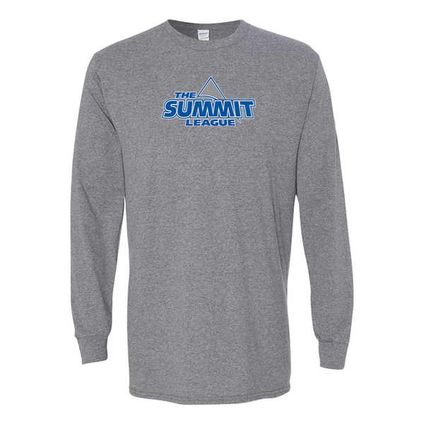 Men's The Summit League Gildan Heavy Cotton Long Sleeve T-Shirt
