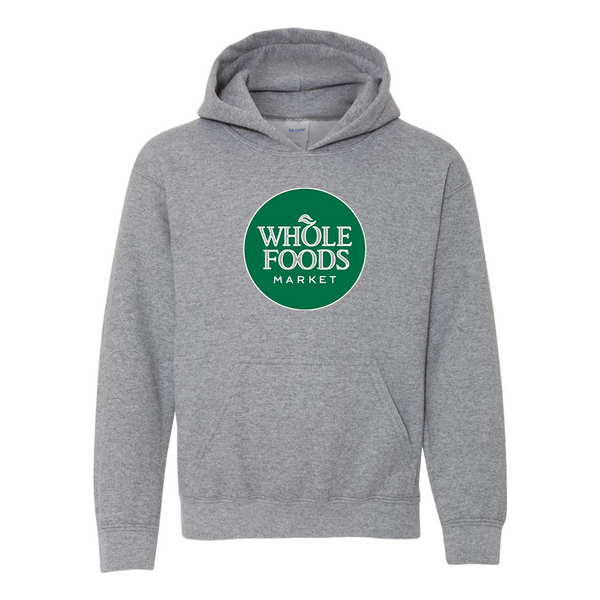 Youth Whole Foods Market Gildan Heavy Blend  Hooded Sweatshirt