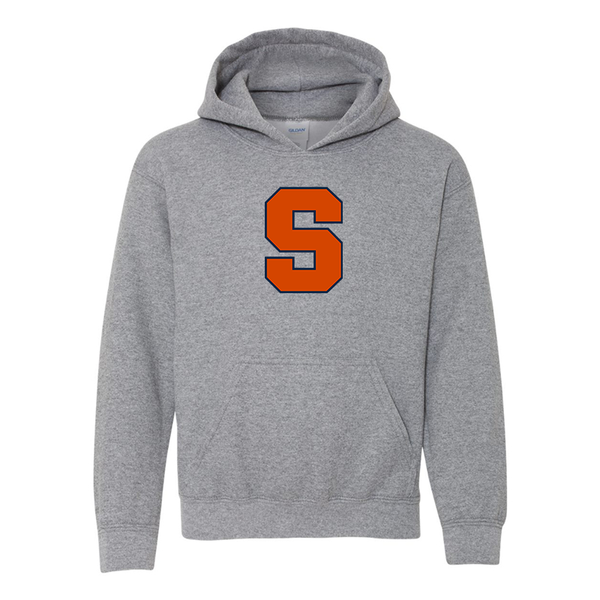 Youth Syracuse Orange  Gildan Heavy Blend  Hooded Sweatshirt