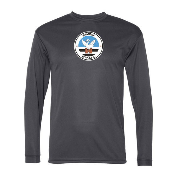 Men's Swansea City Soccer Performance Long Sleeve T-Shirt