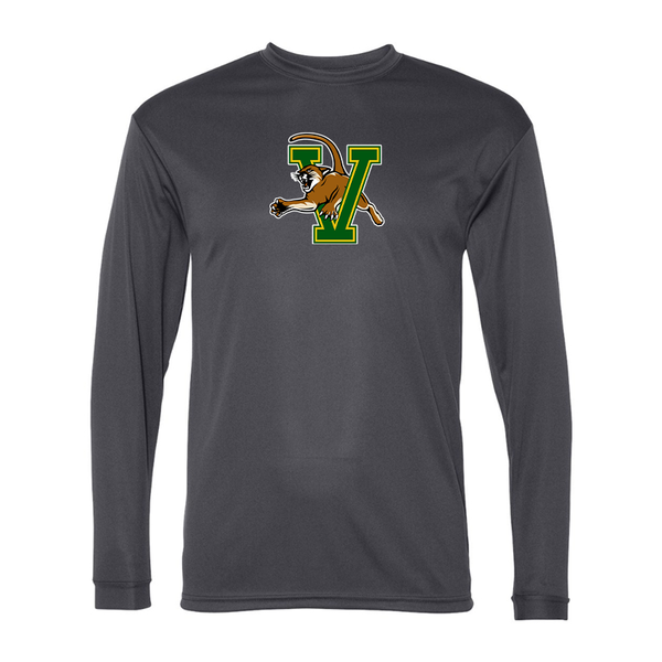 Men's Vermont Catamounts  Performance Long Sleeve T-Shirt