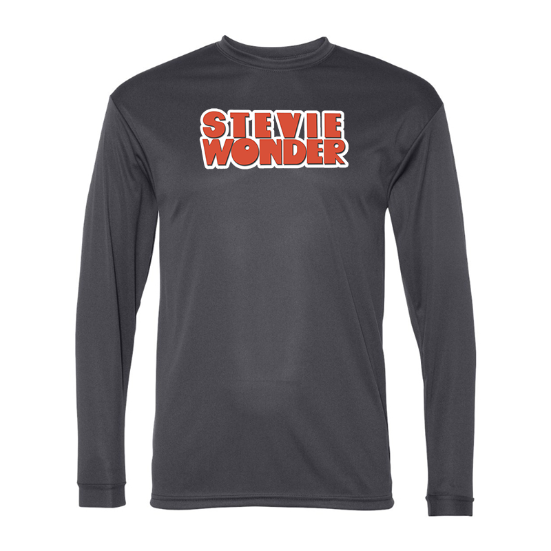 Men's  Stevie-Wonder Performance Long Sleeve T-Shirt