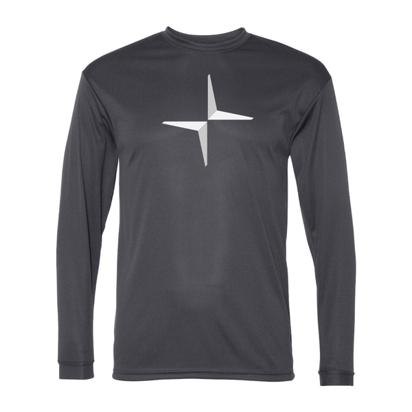 Men's Polestar Eletric Car Polyester Long Sleeve T-Shirt