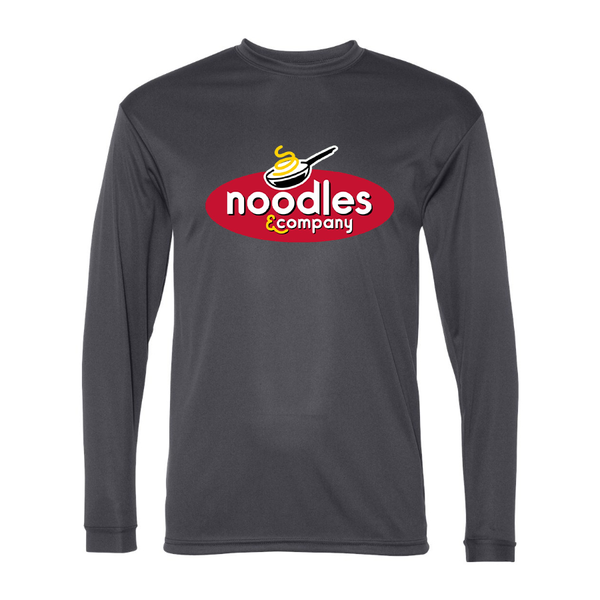 Men's Noodles & Company Polyester Long Sleeve T-Shirt