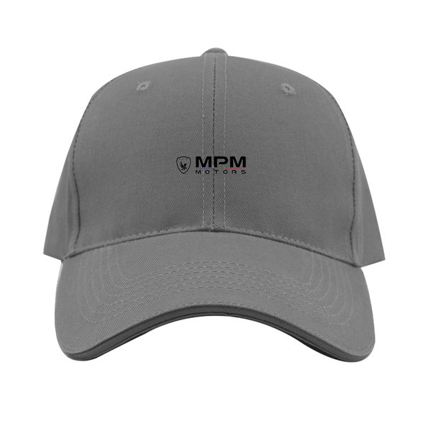 MPM-Motors Logo  Dad Baseball Cap Hat