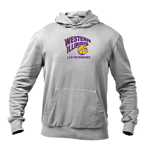 Men's Western Illinois Leathernecks Gildan  Heavy Blend Hooded Sweatshirt
