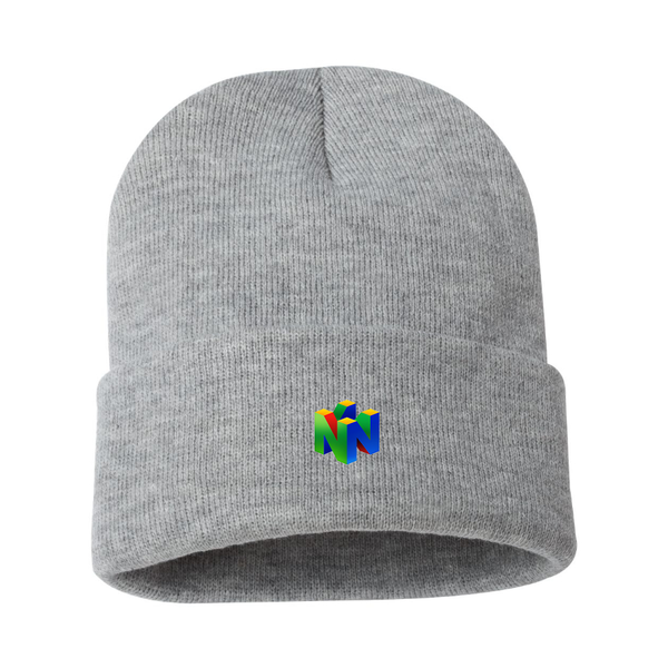 Nintendo N64  Logo Beanie Hat