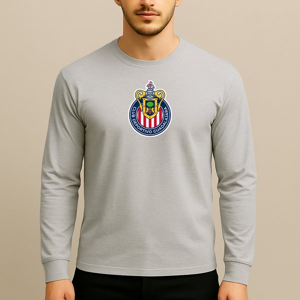 Men's Chivas Football Club  Long Sleeve T-Shirt