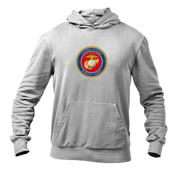 Men's USMC Emblem Softstyle Midweight Hooded Sweatshirt