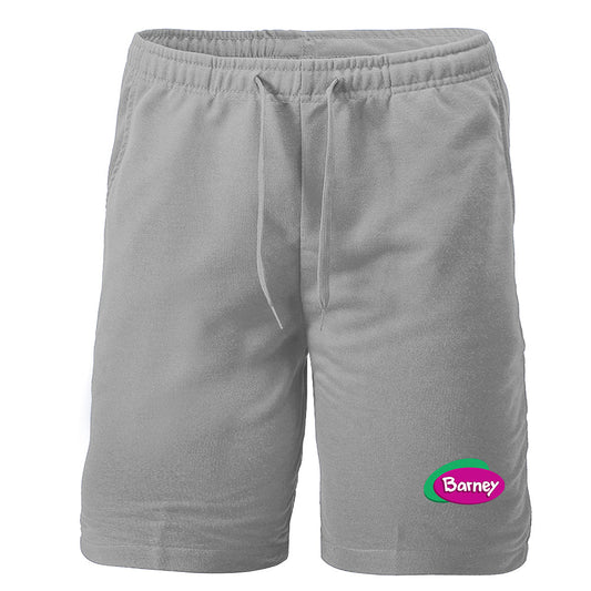 Men's Barney Show Athletic Fleece Shorts