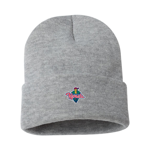Cedar Rapids Kernels Logo Beanie Hat
