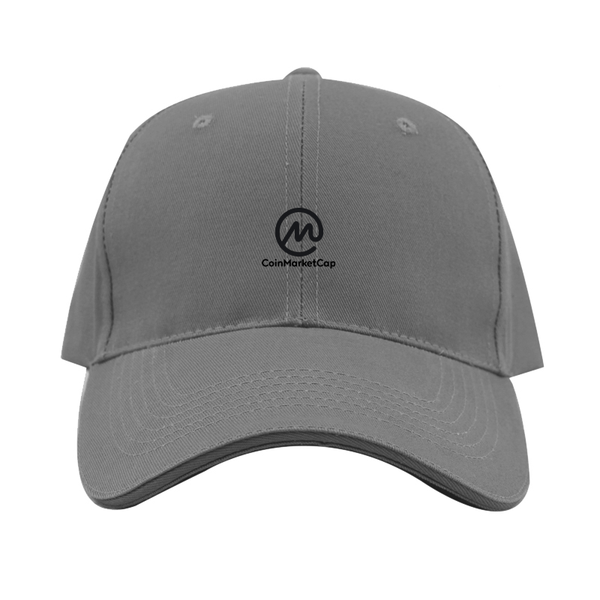 CoinMarketCap Logo  Dad Baseball Cap Hat
