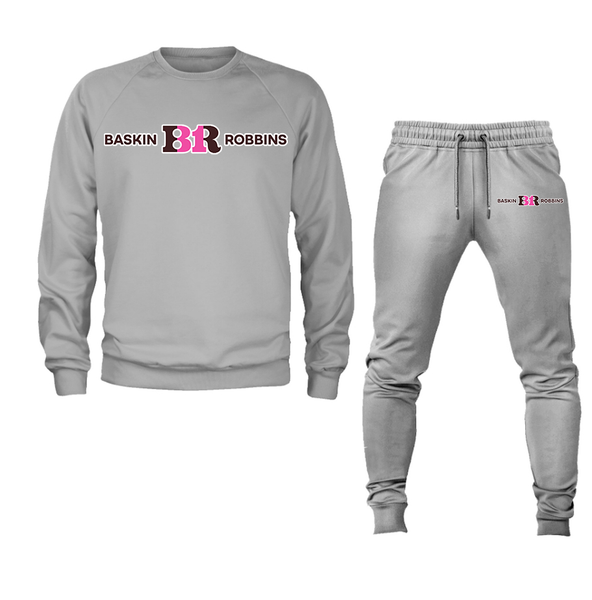 Men's Baskin-Rоbbins Crewneck Sweatshirt Joggers Suit