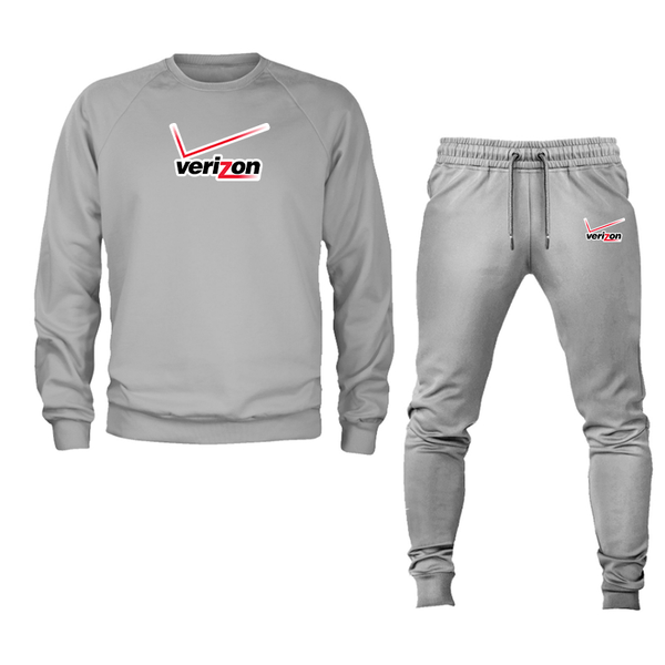 Men's Verizon Wireless  Crewneck Sweatshirt Joggers Suit