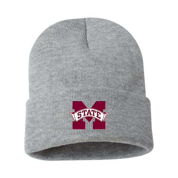 Mississippi State Bulldogs Logo Beanie Hat