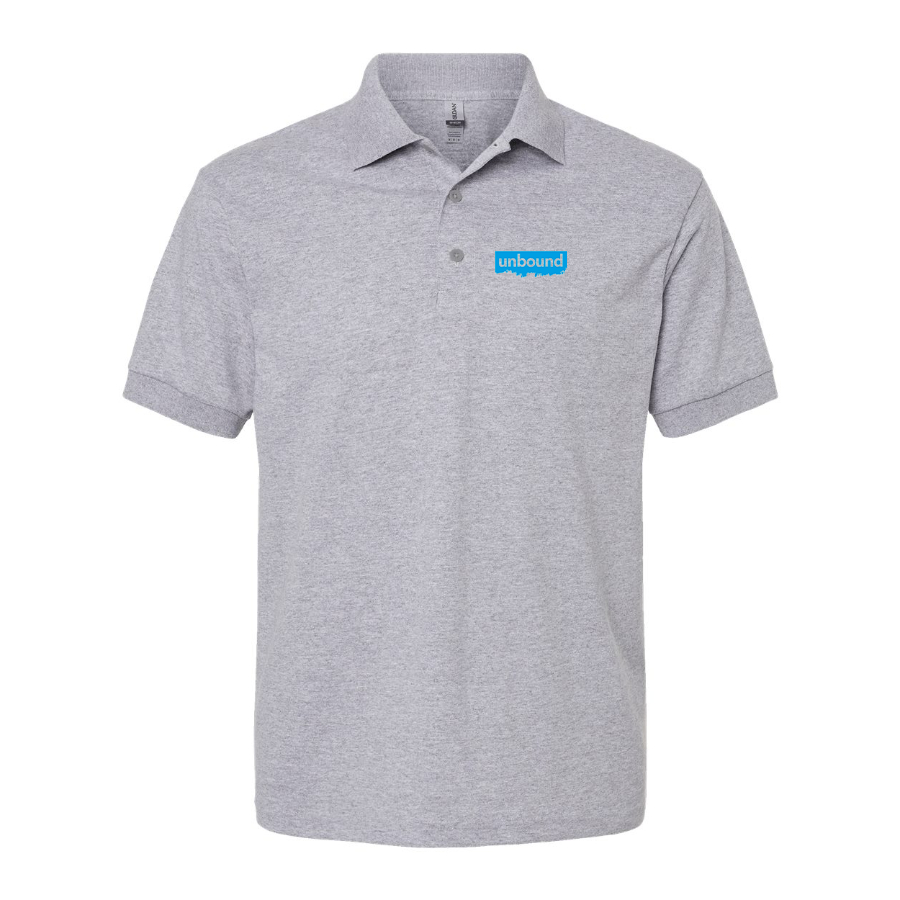 Men's Unbound Live Logo Dry Blend Polo