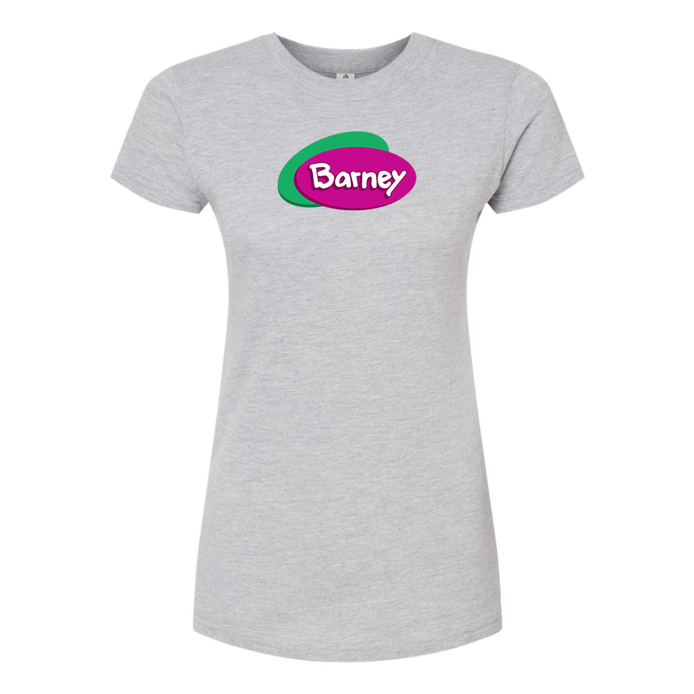 Women’s Barney Show Round Neck T-Shirt