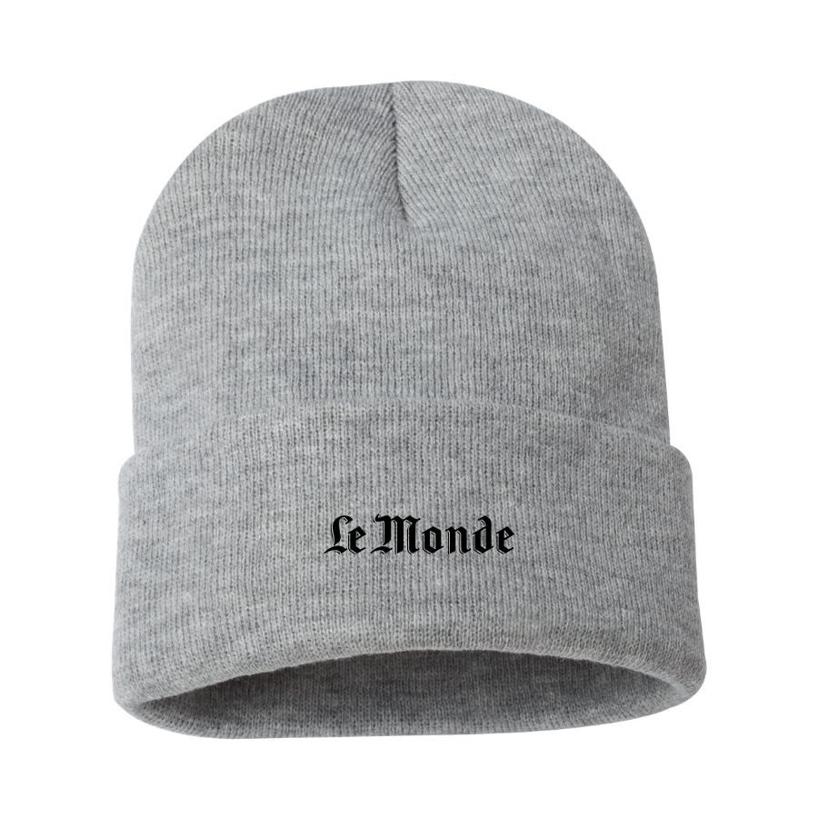 Le Monde Logo Beanie Hat