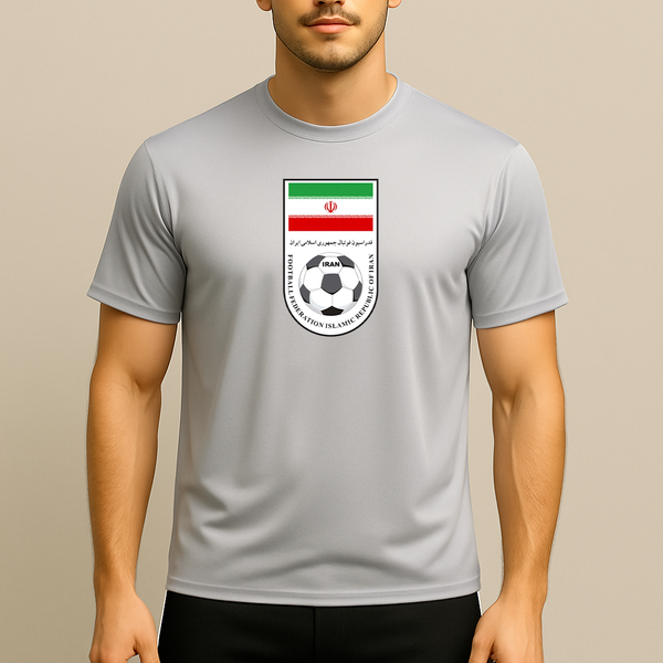 Men's Iran National Soccer Team Polyester T-Shirt