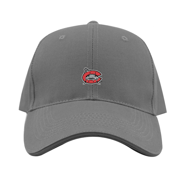 Carolina Mudcats Logo  Dad Baseball Cap Hat