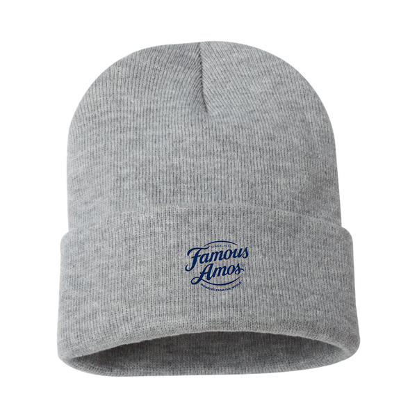 Famous Amos Logo Beanie Hat