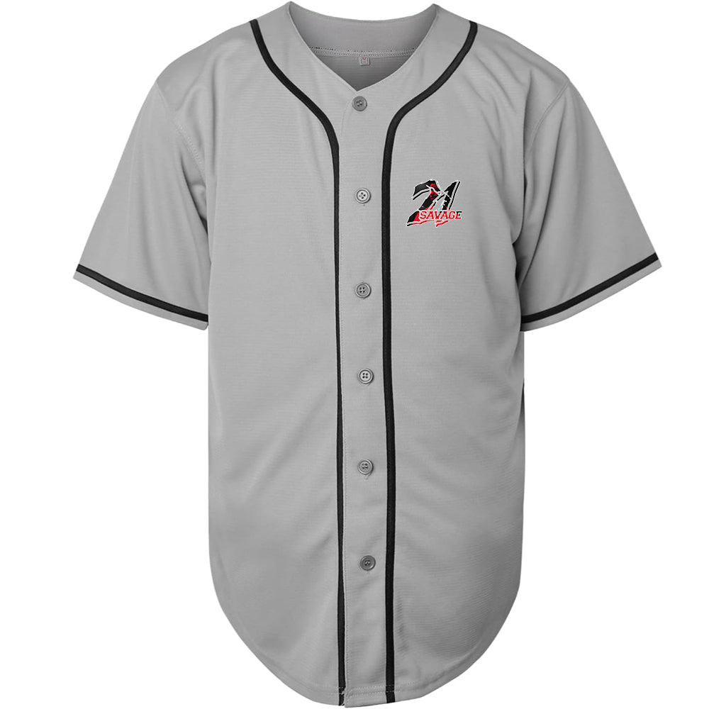 Men's 21 Savage Music Baseball Jersey