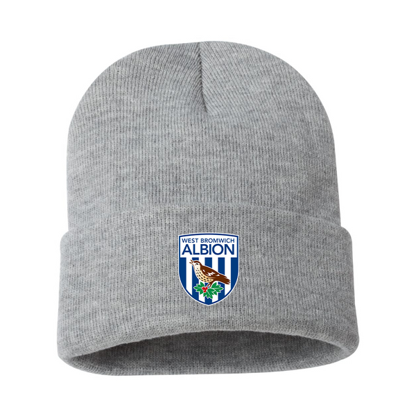 West Bromwich Albion Soccer Beanie Hat