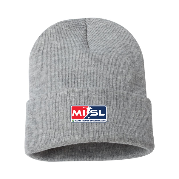 Major Indoor Soccer League Logo Beanie Hat