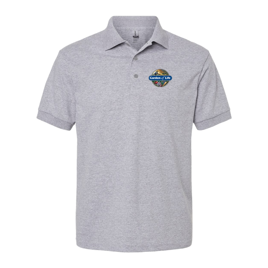 Men's Garden of Life Logo Dry Blend Polo