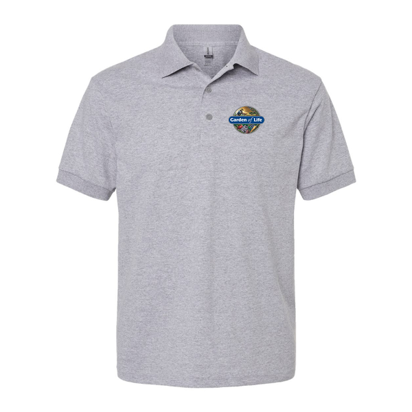 Men's Garden of Life Logo Dry Blend Polo