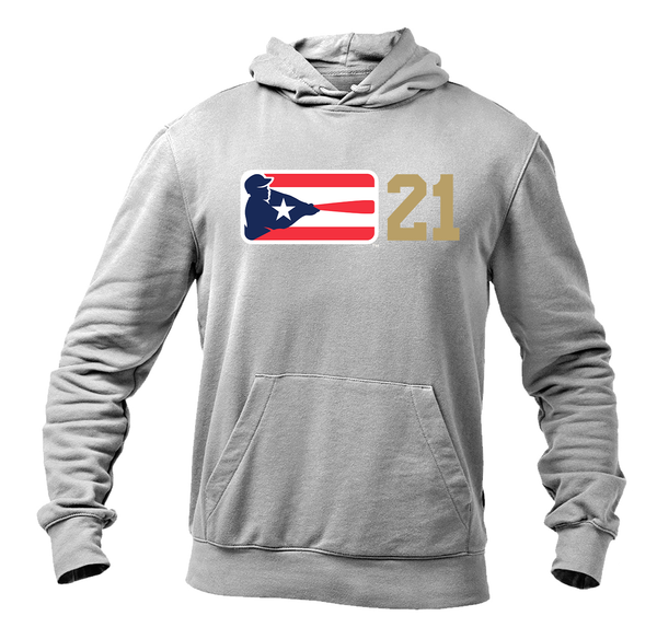 Men's Liga de Beisbol Profesional Roberto Clemente Logo Pullover Hoodie