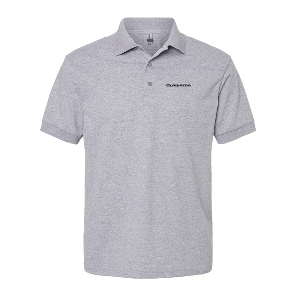 Men's  Jeep Gladiator Logo Dry Blend Polo