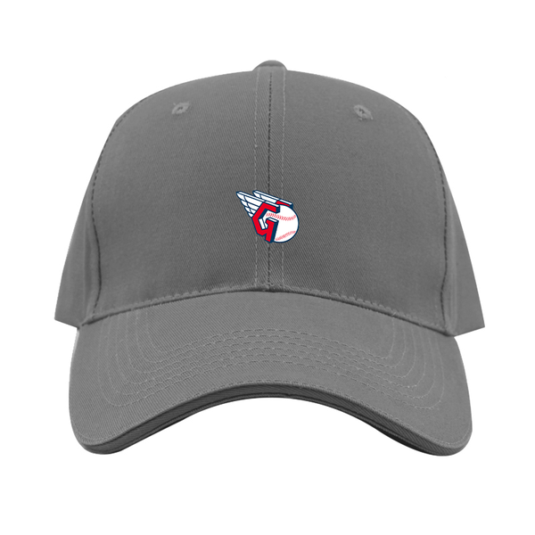 Cleveland Guardians  Logo  Dad Baseball Cap Hat