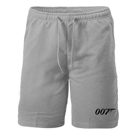 Men's 007 James Bond Movie Athletic Fleece Shorts