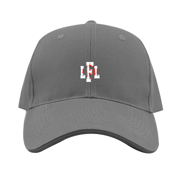 LFL Canada Logo  Dad Baseball Cap Hat